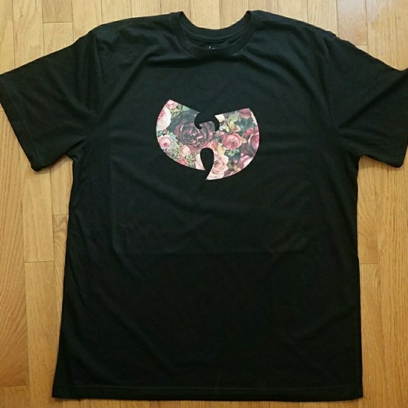 UNISEX ROSE FLORAL WU - TANG BEAUTIFUL TEE!! - Picture 8 of 8
